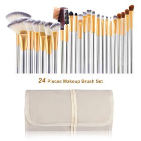 24 Pcs Professional Brush With Bag