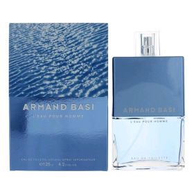 L'eau Pour Homme by Armand Basi, 4.2 oz EDT Spray for Men