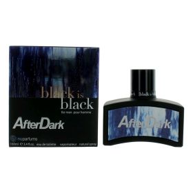 Black Is Black After Dark by NuParfums, 3.4 oz EDT Spray for Men