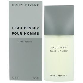 L'eau D'Issey Pour Homme by Issey Miyake, 2.5 oz EDT Spray for Men