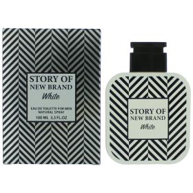 Story of New Brand White by New Brand, 3.3 oz EDT Spray for Men