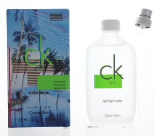 CK One Reflections by Calvin Klein, 3.3 oz EDT Spray for Unisex