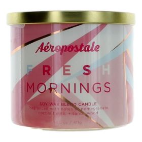 Aeropostale 14.5 oz Soy Wax Blend 3 Wick Candle- Fresh Mornings