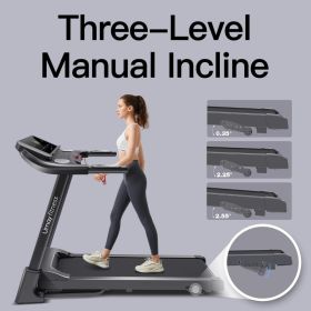 8.7 MPH Walking Treadmill to Exercise At Home 3.0 HP Quiet Brushless 300 Lbs Capacity Treadmil Folding Electric Treadmill Sport