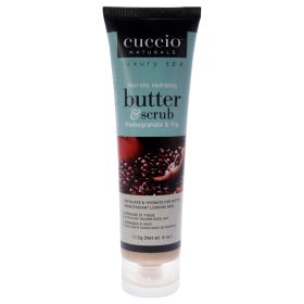 Butter and Scrub - Pomegranate and Fig by Cuccio Naturale for Unisex - 4 oz Scrub