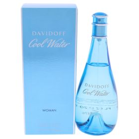 Cool Water by Davidoff for Women - 6.7 oz EDT Spray