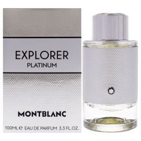 Explorer Platinum by Mont Blanc for Men - 3.3 oz EDP Spray