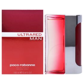 Ultrared Man by Paco Rabanne for Men - 3.4 oz EDT Spray