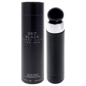 360 Black by Perry Ellis for Men - 3.4 oz EDT Spray