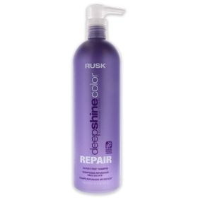 Deepshine Color Repair Sulfate-Free Shampoo by Rusk for Unisex - 25 oz Shampoo