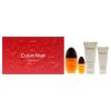 Obsession by Calvin Klein for Women - 4 Pc Gift Set 3.3oz EDP Spray, 0.5oz EDP Spray, 3.4oz Shower Gel, 6.7oz Body Lotion