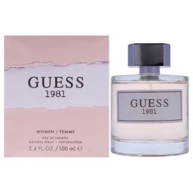 Guess 1981 by Guess for Women - 3.4 oz EDT Spray