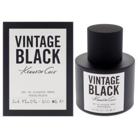 Kenneth Cole Vintage Black by Kenneth Cole for Men - 3.4 oz EDT Spray