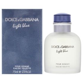 Light Blue by Dolce and Gabbana for Men - 2.5 oz EDT Spray