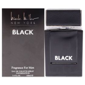 Nicole Miller Black by Nicole Miller for Men - 3.4 oz EDT Spray