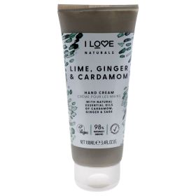 Naturals Hand Cream - Lime-Ginger and Cardamon