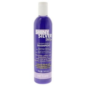 Shiny Silver Ultra Conditioning Shampoo by One n Only for Unisex - 12 oz Shampoo