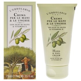 Hand and Nail Cream by LErbolario for Unisex - 2.5 oz Cream