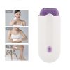 Hair removal device for men and women, blue light sensing laser painless lady shaver, electric full-body hair removal device