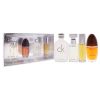 Calvin Klein Variety by Calvin Klein for Women - 4 Pc Mini Gift Set 0.5oz Obsession EDP Spray, 0.5oz CK One EDT Splash, 0.5oz Eternity EDP Spray