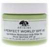 A Perfect World Age-Defense Moisturizer with White Tea SPF 40 by Origins for Unisex - 1.7 oz Moisturizer