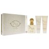 Fancy Love by Jessica Simpson for Women - 4 Pc Gift Set 3.4oz EDP Spray, 0.34oz EDP Mini Spray, 3oz Body Lotion, 3oz Bath and Shower Gel