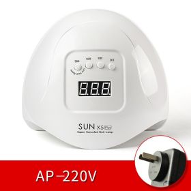 Quick Dry Nail Phototherapy Machine (Option: White4-AU)