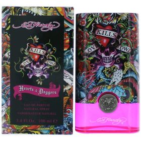 Ed Hardy Hearts & Daggers by Christian Audigier (Option: 3.4 oz Eau De Parfum Spray for Women)