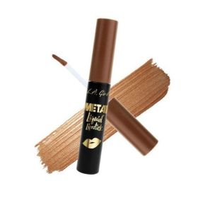 L.A. GIRL Metal Liquid Lipstick (Color: Satin Gold)