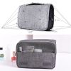 Travel Hanging Toiletry Bag Travel Kit Shaving Bag Waterproof Large Makeup Bag Wash Bag Makeup Organizer Cosmetic Case Puffy Makeup Cosmetic Bag Organ